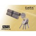 Цилиндровый механизм DAMX Простой ключ-ключ N70 мм Бронза (AB)