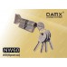 Цилиндровый механизм DAMX Простой ключ-вертушка NW60 мм Бронза (AB)