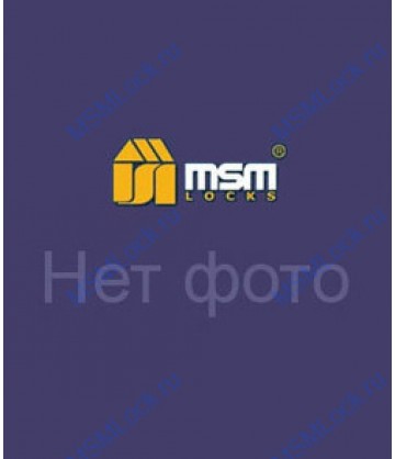 Дверной замок MSM С ключом ML90MK Матовая латунь (SB)