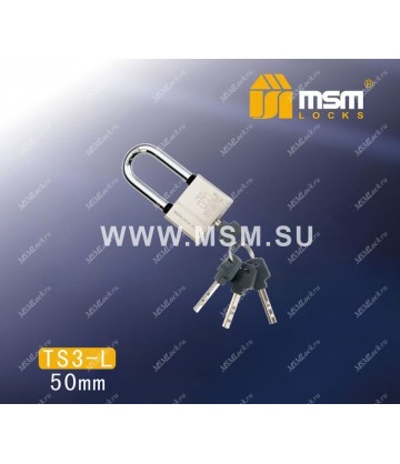 Навесной замок MSM TS3-L размер 50