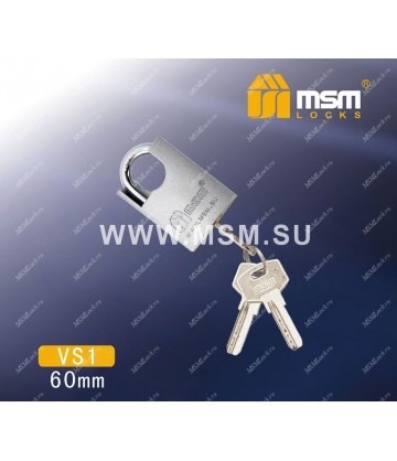 Навесной замок MSM VS1 размер 60