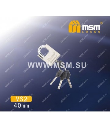 Навесной замок MSM VS3 (VS2)размер 40
