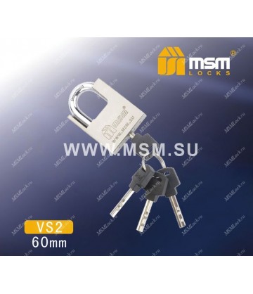 Навесной замок MSM VS3 (VS2)размер 60