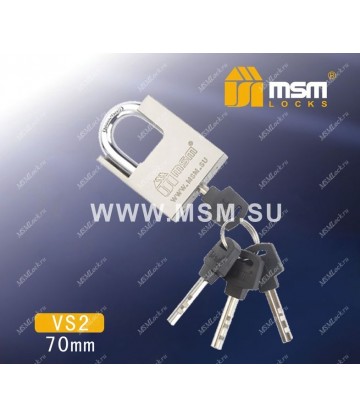 Навесной замок MSM VS3 (VS2)размер 70