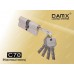 Цилиндровый механизм DAMX Перфорированные ключ-ключ C70 мм Матовый никель (SN)