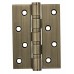 Петля универсальная ARCHIE дверная A010-C 100X70X3-4BB-1B, античная бронза, 4 подшипника, 1 шт