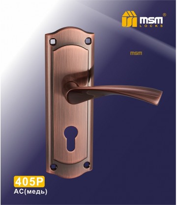 Ручка на планке MSM 405P Медь (AC)