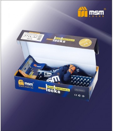 Ручка на планке MSM 371 L матовая бронза (MAB)