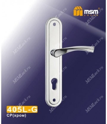 Ручки на планке MSM 405L-G Хром (CP)