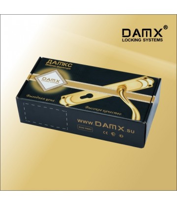 Ручка на планке MSM DAMX 161L Медь (AC)