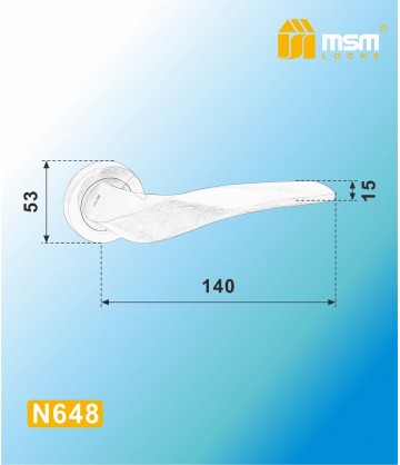 Ручки MSM N648 темный матовый никель (BSN)