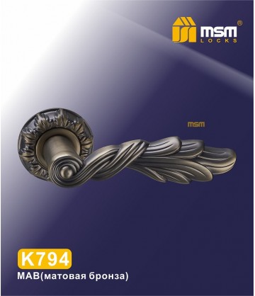 Ручки MSM K794 матовая бронза mab