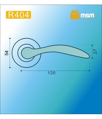 Ручки MSM R404 Матовая латунь (SB)