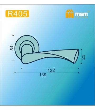Ручки MSM R405 Матовый никель (SN)