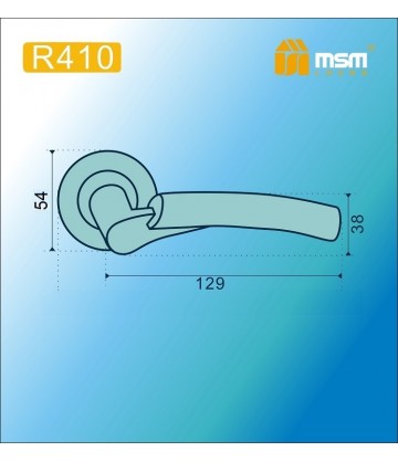 Ручки MSM R410 Матовый никель / Хром (SN/CP)