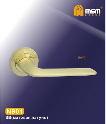 Ручки MSM N901 Матовая латунь (SB)