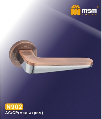 Ручки MSM N902 Медь / Хром (AC/CP)