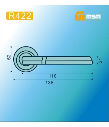 Ручка MSM R422 Коричневый (BR)