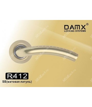Ручки MSM DAMX R412 Матовая латунь (SB)