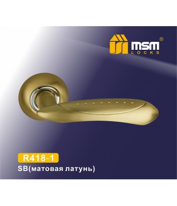 Ручка MSM R418-1 Матовая латунь