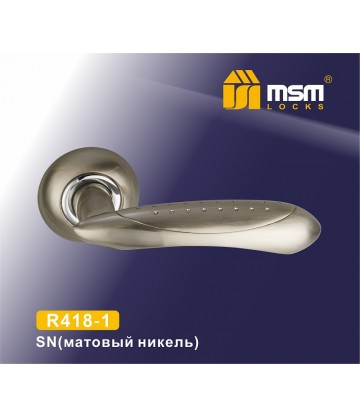 Ручка MSM R418-1 матовый никель sn
