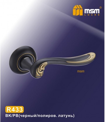 Ручка MSM R433 Черный / золото