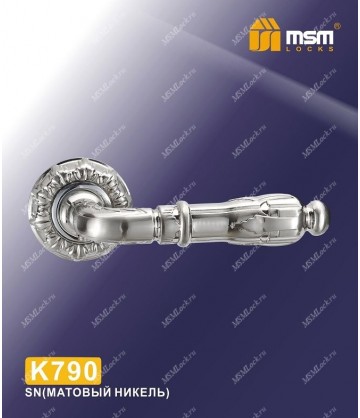 Ручка MSM на розетке K790 Матовый никель (SN)