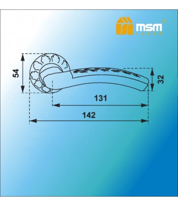 Ручка MSM на розетке K792 Медь (AC)
