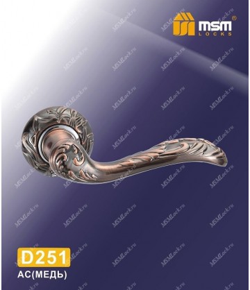 Ручка MSM на розетке D251 Медь (AC)