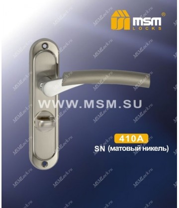 Ручка на планке MSM 410 A Матовый никель (SN)