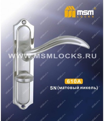 Ручка на планке MSM 610 A Матовый никель (SN)