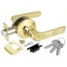 Ручка защелка PUNTO 6024 PB-E ключ/фиксатор золото