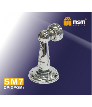 Дверной магнитный упор SM7 хром