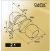 Ручка защелка (шариковая) DAMX Z1 Полированная латунь (PB) Входная (R)