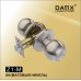 Ручка защелка (шариковая) DAMX Z1 Матовый никель (SN) Межкомнатная (M)
