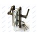 Дверной замок врезной Zenit (Зенит) цилиндровый с защёлкой в комплекте с ручкой ЗВ4-3.02 (медь), 4 кл.