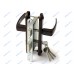 Дверной замок врезной Zenit (Зенит) цилиндровый с защёлкой в комплекте с ручкой ЗВ4-3.05 (медь), 4 кл.